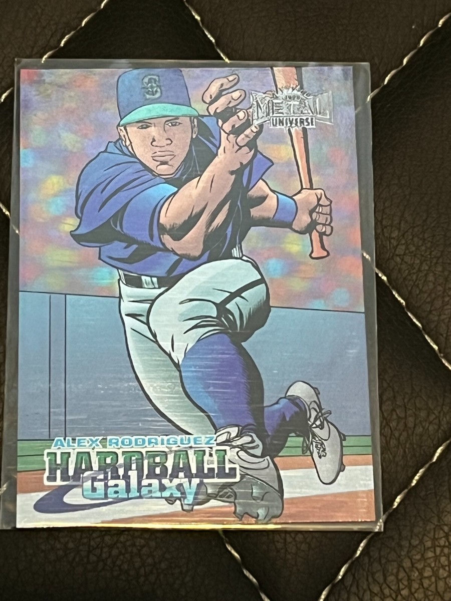 1998 Metal Universe Hardball Galaxy #214 Alex Rodriguez Baseball
