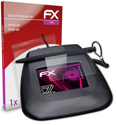 atFoliX Glasfolie für ePadLink ePad-ink Panzerfolie 9H Schutzpanzer