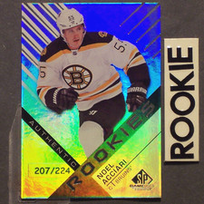 NOEL ACCIARI 2016/17 SP Game Used Rookies 207/224 #154 (b Toronto Maple Leafs