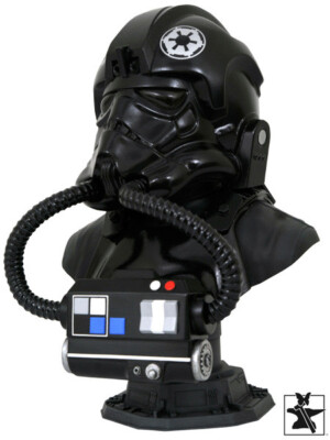 タイファイターパイロット　ダイアモンドセレクト　1/2スケールバスト　レジェンズ Diamond Select Toys Legends in 3D Star Wars TIE Fighter Pilot Half
