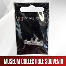 Rijks Museum Collectible Souvenir Pin Badge Amsterdam, Netherlands
