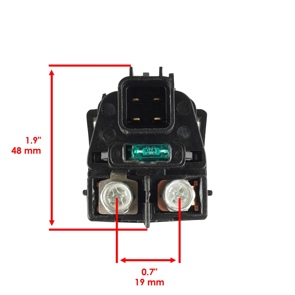 Starter Solenoid Relay for Suzuki GSX1250Fa GSX 1250Fa Abs 2011 Foto 3 de 4