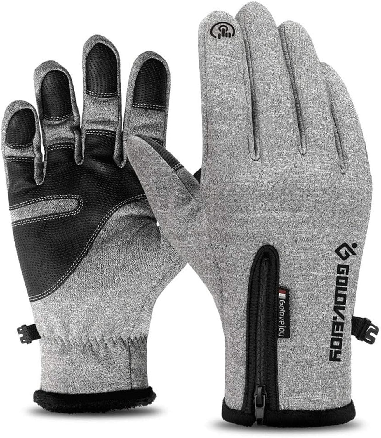 Men Women Winter Gloves -10℉ Touchscreen Waterproof Windproof Warm Driving Cold Weather-image