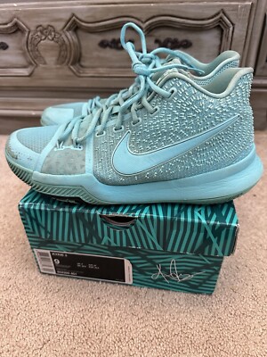 4 Power Kyrie 4 Aqua Size Nike Kyrie Tiffany 852395-401 For Sale