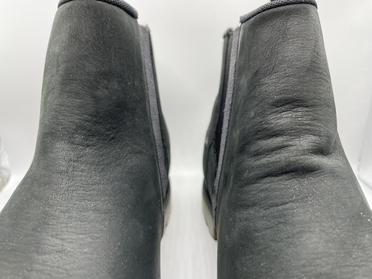 Columbia Marquam Chelsea Waterproof Leather Boots Black BM5996-010 Mens 13 Amazon.com | Columbia Men main image 2