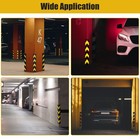 31" Rubber L-Shape Corner Guard with Reflective Yellow Strip For Garage 4 Packs — photo 6
