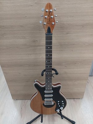 Brian May Special Electric Guitar Natural with Chamber Body, Mahogany & Ebony