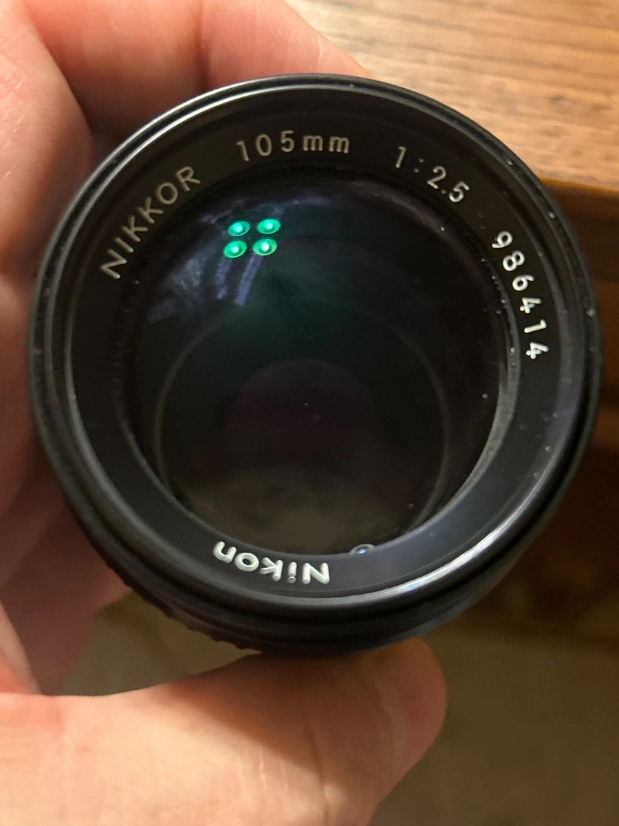 Nikon AI-S 105mm Focal Camera Lenses for sale | eBay