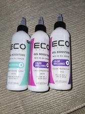 Eco Style Gel Boosters, 1  Curl Revival  And 2 Color Brillance