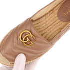 Gucci Marmont GG Flats Espadrille Leather Shoes Women’s 36 — photo 8