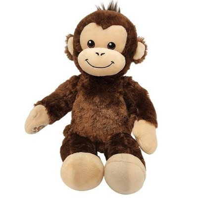 Build-A-Bear Workshop Smiley Monkey in Dark Brown