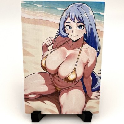 My Hero Academia Nejire Hado Sexy Bikini Anime Waifu Girl Goddess Story Art Card