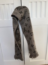 Louis Vuitton Logo Mania Schal Wolle Seide An...