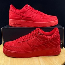 Men's Size 10 Nike Air Force 1 Low Valentine s Day 2026 Red IB6836-600