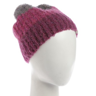 Roeckl Mütze One Size Grau Rosa Sehr gut