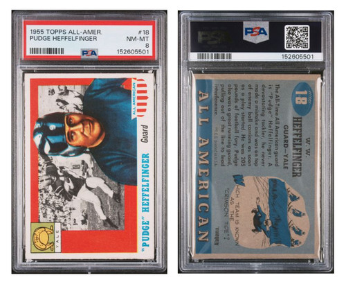 Pudge Heffelfinger #18 card