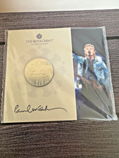 2024 Paul McCartney UK &pound;5 BUNC Coin Royal Mint Presentation Pack