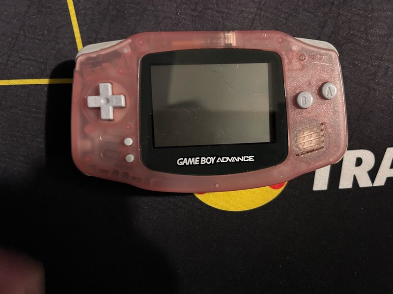 Nintendo Game Boy Advance Handheld System - Fuchsia Pink- Tested/Works GBA