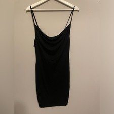 ASOS Little black dress. Spaghetti strap, black, size 8 mini dress