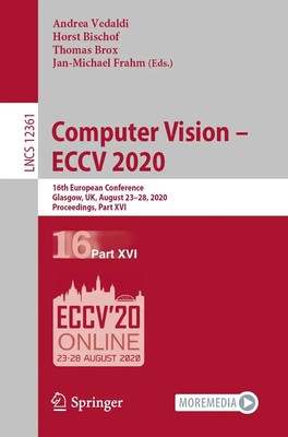 Computer Vision - ECCV 2020 Andrea Vedaldi (u. a.) Taschenbuch xlii Englisch