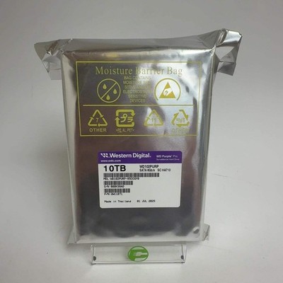New Western Digital WD 3.5'' Purple Pro 10TB SATA III 6Gbps HDD WD102PURP