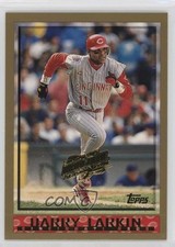 1998 Topps Inaugural Tampa Bay Devil Rays Barry Larkin #302 HOF t2u