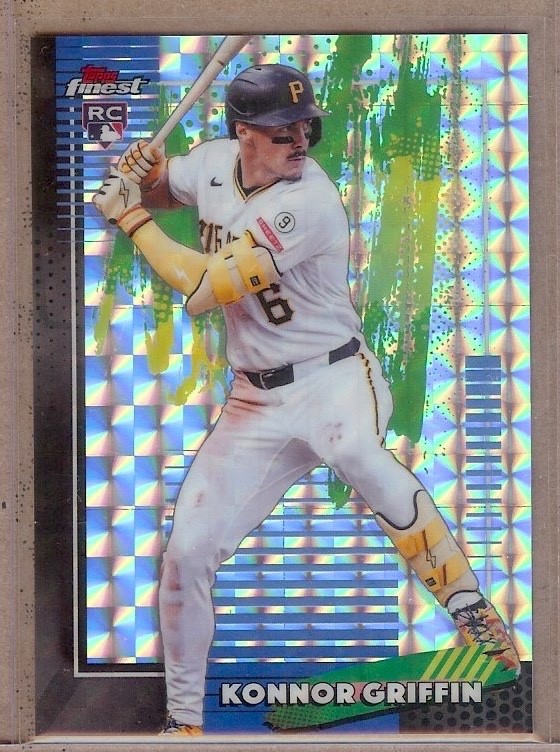 2026 TOPPS FINEST GEOMETRIC REFRACTOR #6 KONNOR GRIFFIN RC!!