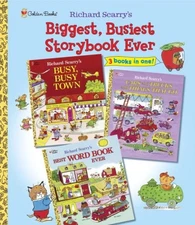 Richard Scarry's Biggest, Busiest Storybook Ever (Picture Book)