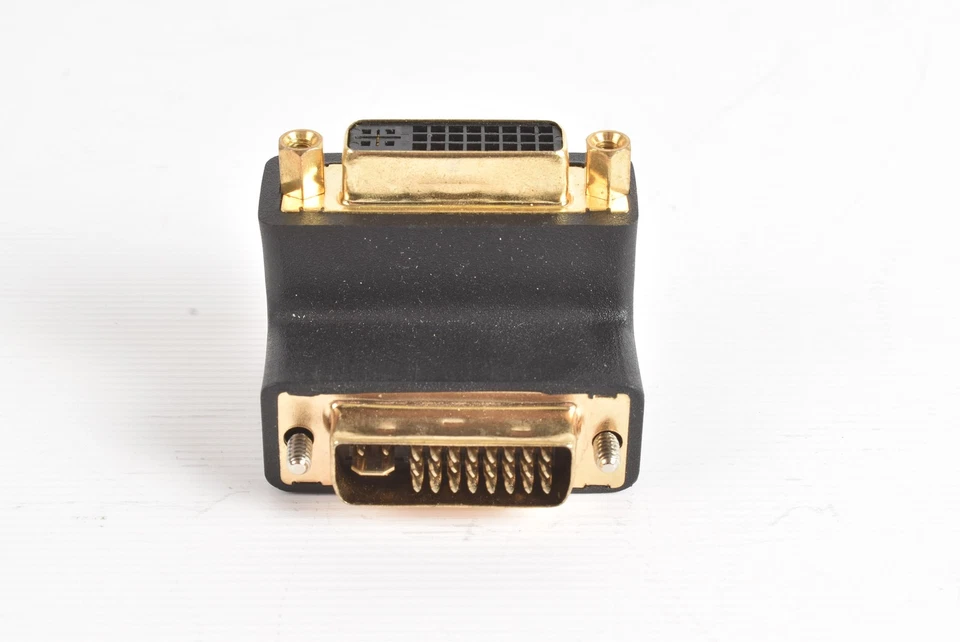 Delock Adapter DVI 29 pin male -> female 90° Winkel Stecker Buchse Gewinkelt - Bild 3 von 4