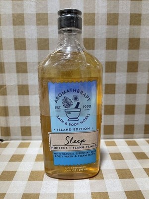 Bath & Body Works Aromatherapy Sleep Body Wash/Shower Gel 10 fl oz.