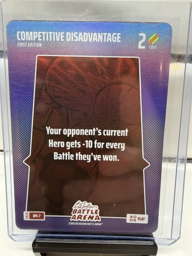 Bo Jackson Battle Arena Griffey Competitive Disadvantage #BPL-7 Bonus Play FOIL