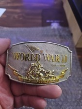 World War 2 Military Vintage Belt Buckle
