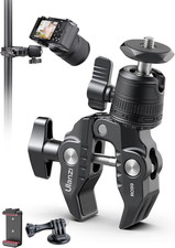 ULANZI R099 Super Clamp Camera Mount - Heavy Duty 3.3Lb Load Metal Clamp with 36