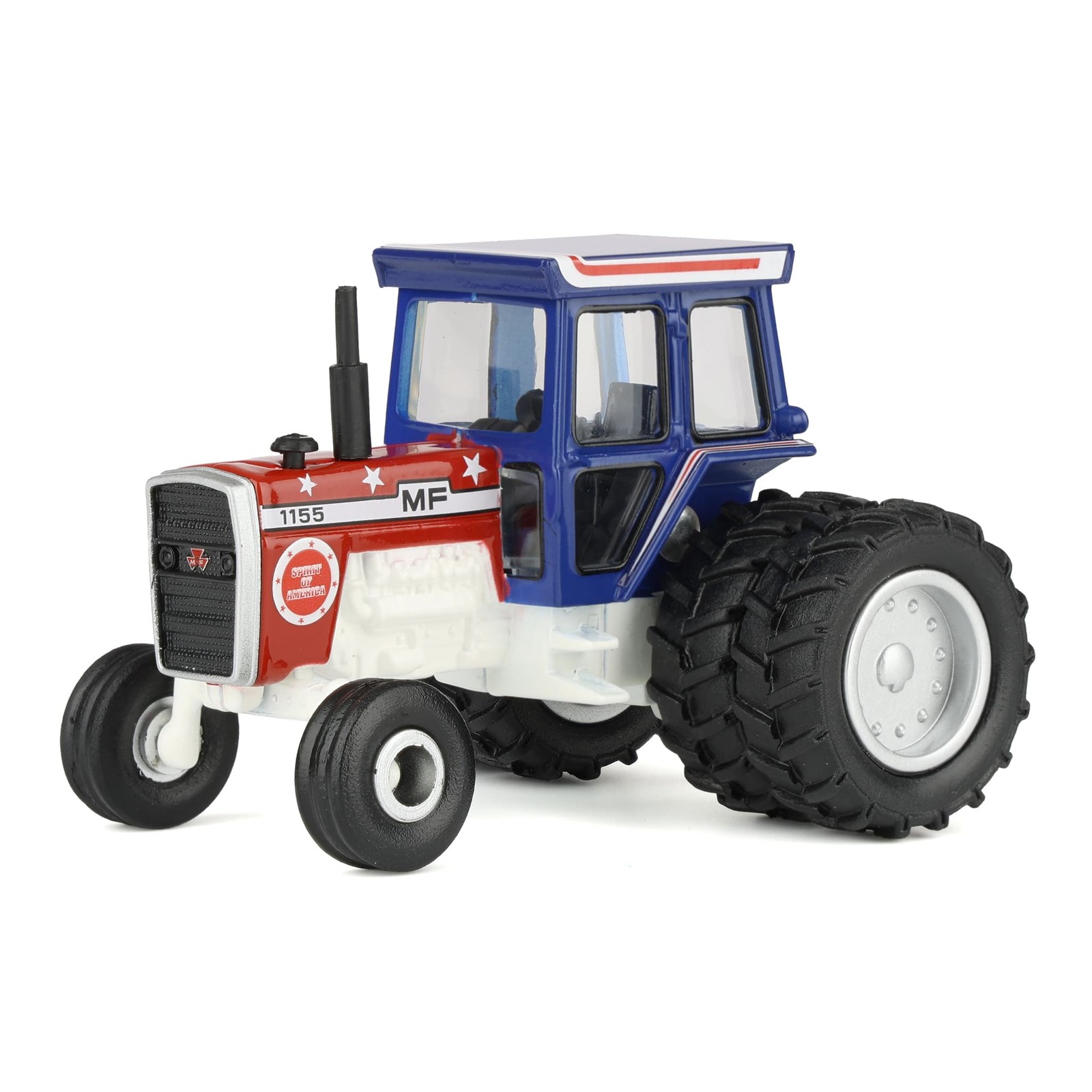 ERTL 164 Massey Ferguson 1155 Stars - Stripes Tractor USA 250th Annv Ed 47660 4590₽
