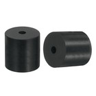 2Pcs Thick Rubber Spacer 2 Inch OD x 1/2 Inch ID x 2 Inch Thickness