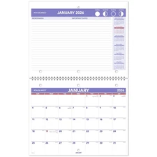 AT-A-GLANCE 2026 Wall Calendar, 8.5" x 11", Small, Unruled Blocks, Monthly (PM17