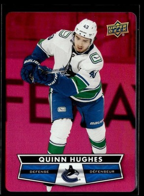 2021-22 Tim Hortons Collectors Series Red Die Cut #DC-50 Quinn Hughes