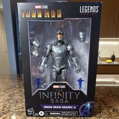 Hasbro Marvel Legends Series Iron Man Mark II Action Figure Boxed w/ Extra Parts