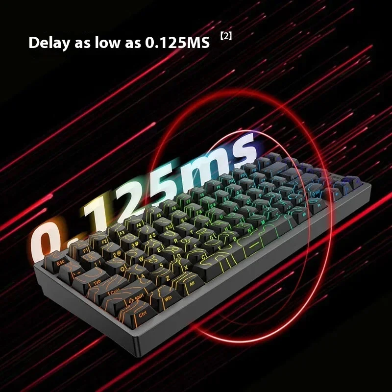 IROK MG75 PRO Magnetic Switch Keyboard Hot Swap Aluminum RGB 81 Keys Gaming - Image 4 of 4