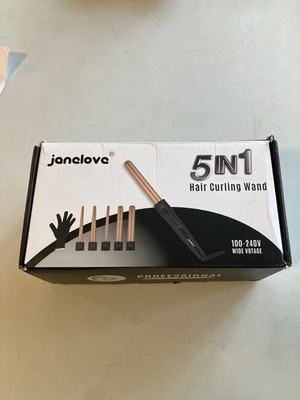 Janelove - 5 in 1 Lockenstab - Profi Haarstyer - geöffnet/unbenutzt