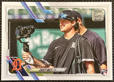 2021 Topps Base Set Photo Image Variation SSP Holding Camera RC #321B Casey Mize