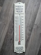 Auto parts Thermometer Vintage A&A Hillside First Wisconsin Advertising 