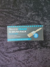 Harris Trade Box Of 10 50mm Fine Tip Paint Brushes For All Paints.