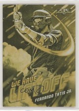2021 Topps Fire We Have Liftoff Gold Minted Fernando Tatis Jr #WHL-15 kf4