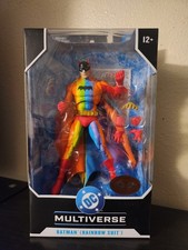 McFarlane DC Multiverse Batman Rainbow Suit Red Platinum Edition