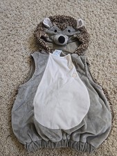 Hedgehog Infant 0-6 Months Halloween Costume Hooded Rodent Animal Pet Baby