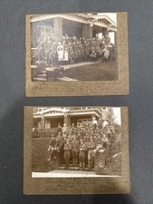 WWI Photo Lot, Homefront Photo Of Soldiers Identified
