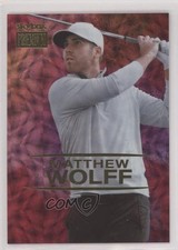 2021 Skybox Metal Universe Champions Premium Star Rubies 4/100 Matthew Wolff 5l1