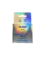 Durex Air Condoms - 3 count