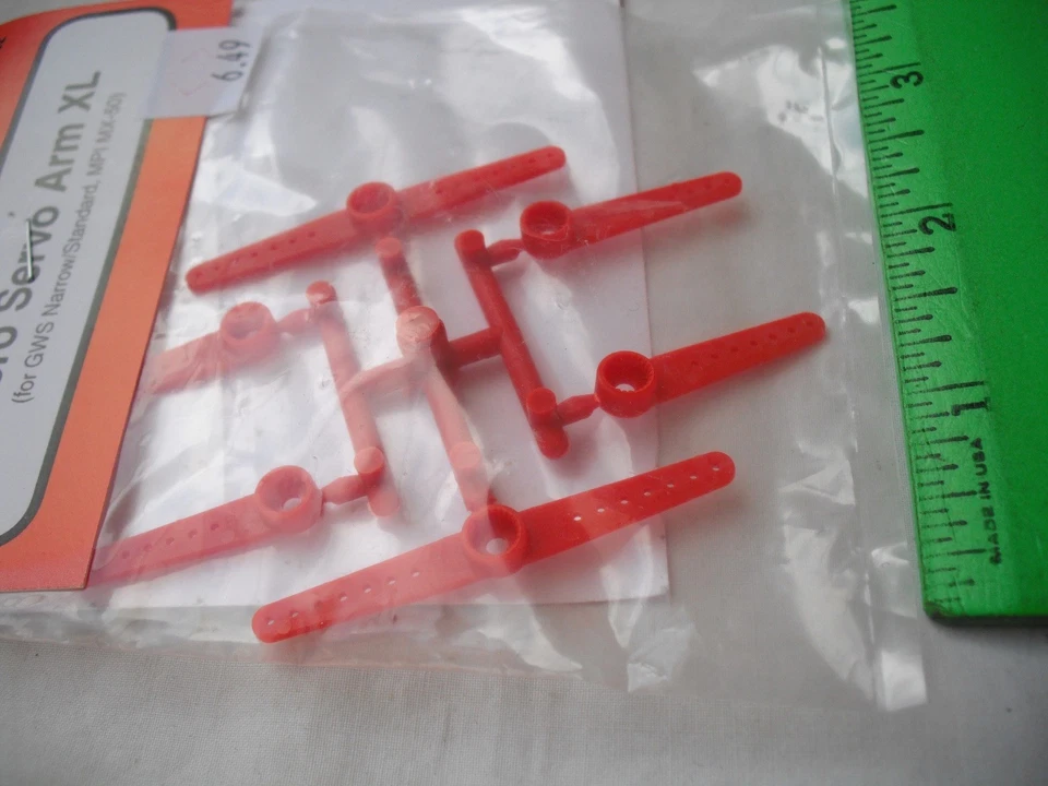 Du-Bro 932 Micro Servo Arm XL, GWS MPI MX-50, RC R/C Plane Airplane Boat Car - Image 4 of 4